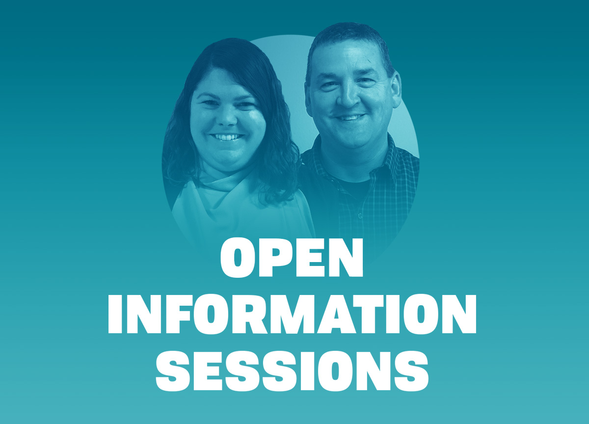 Open Information Sessions