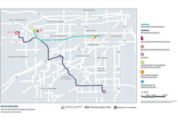 Route And Site Maps - Great Water Alliance